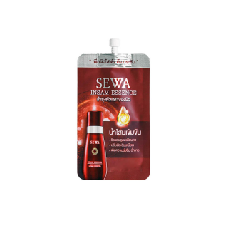 (ลดทันที 70฿ โค้ด INC12FM) น้ำตบ Sewa Insam Essence 8 ml. น้ำโสมเซวา บำรุงผิวชุ่มชื้น แบบซอง