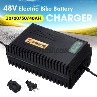 ที่ชาร์จแบตเตอรี่ 48 โวลต์ 20ah สำหรับจักรยาน สกูตเตอร์ไฟฟ้า ที่ชาร์จแบตเตอรี่ 12v ที่ชาร์จแบตสกู๊ตเตอร์ไฟฟ้า ที่ชาร์จแบ