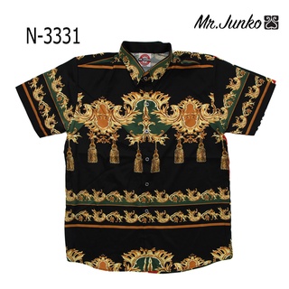 ⚡ ส่งฟรี⚡เสื้อเชิ้ตอาเสี่ย Mr-Junko แขนสั้น N-3331  ราคาคุ้มค่าที่สุด ผ้านิ่มใส่สบายไม่ร้อน