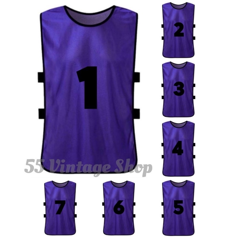 เสื้อเอี่ยมกีฬา เสื้อซ้อมบอล 💥แพ็ค7ตัว พร้อมส่ง คุ้มสุดๆ💥 - รูปที่ 6