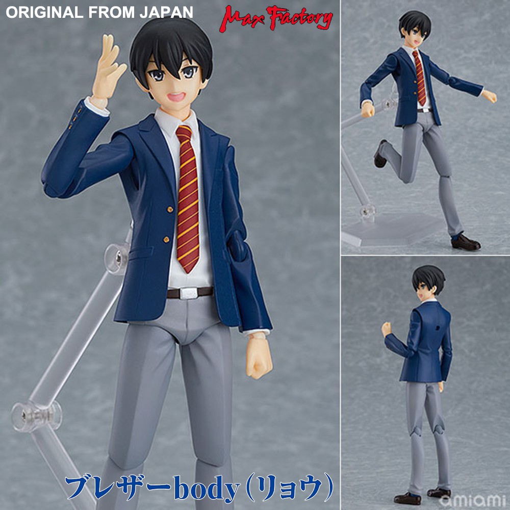 Model Figma งานแท้ Original ฟิกม่า Max Factory Sword Art Online ซอร์ดอาร์ตออนไลน์ Blazer Body Ryo Ki