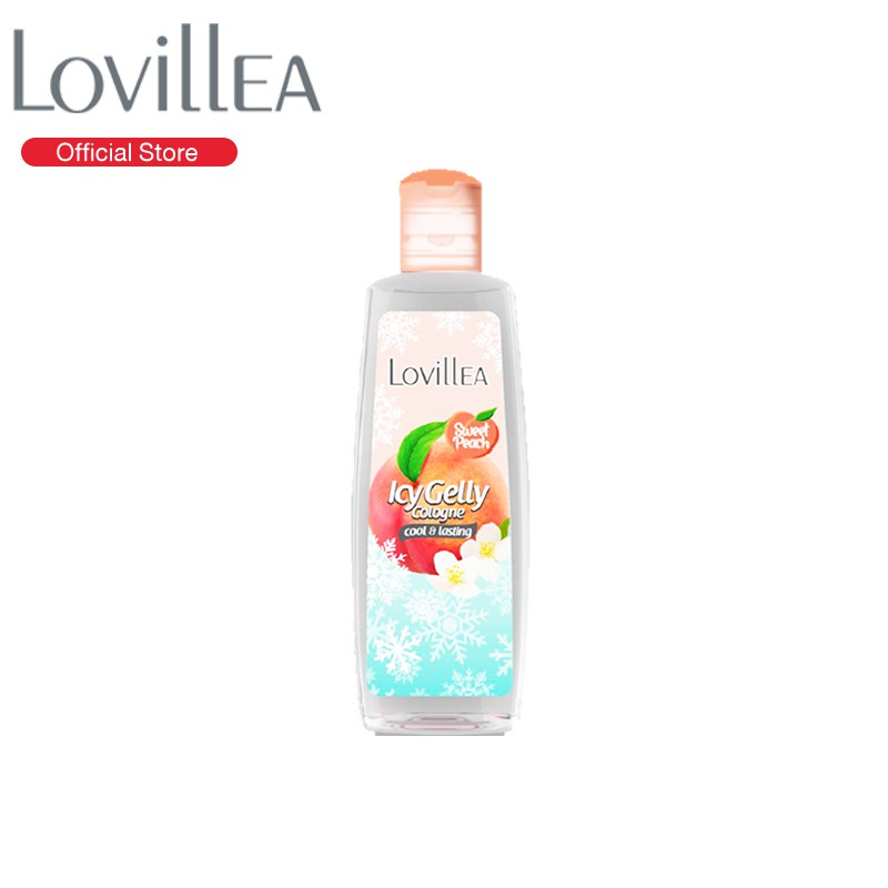 Lovillea Icy Gelly Cologne Sweet Peach 100 ml ลาวีเลีย ไอซ์ซี่ เจลลี่ โคโลญ (กลิ่นสวีท พีช) 11119