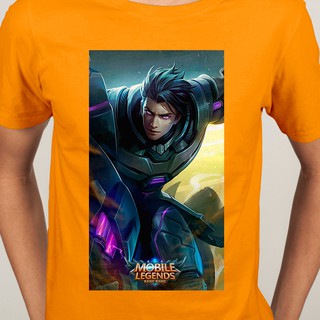 เกม Mobile Legends เสื้อยืดคอกลมแขนสั้นผู้ชาย | เสื้อยืด ชุดลำลอง | เสื้อยืดเกมมิ่ง