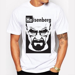 เสื้อยืดผ้าฝ้าย เสื้อยืด พิมพ์ลาย Breaking Bad Heisenberg คุณภาพสูง สําหรับผู้ชาย 2019