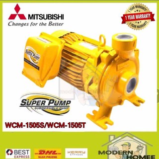 MITSUBISHI WCM-1505S / WCM-1505T ปั๊มหอยโข่งไฟฟ้า 2นิ้ว 2แรง ปั้มหอยโข่ง ปั๊มหอยโข่ง ปั๊มน้ำ ปั้มน้ำไฟฟ้า ปั๊มน้ำไฟฟ้า