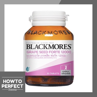 Blackmores Grape Seed Forte 12000 แบลคมอร์ส เกรพสีด ฟอร์ท 12000