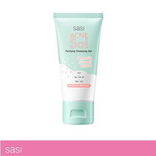 sasi ศศิ แอคเน่ โซล เพียวริฟายอิ้ง คลีนซิ่ง เจล ขนาด 50 มล.