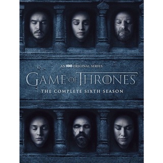 DVD มหาศึกชิงบัลลังก์ Game of Thrones ซีซั่น 6 : 2016 #ซีรีส์ฝรั่ง (ดูพากย์ไทยได้-ซับไทยได้)