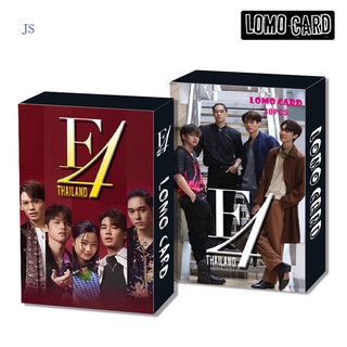 Js โปสการ์ด การ์ดโลโม่ ลาย F4 Thailand Dew Nani 30 ชิ้น ต่อกล่อง