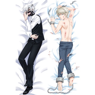 ปลอกหมอนอิง ลายการ์ตูนอนิเมะ Tokyo Ghoul Ken Kaneki Dakimakura Male Otaku สําหรับกอดร่างกาย