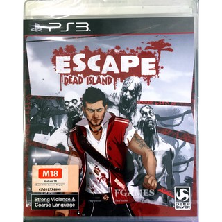 PS3 Escape Dead Island ( English ) แผ่นเกมส์ ของแท้ มือ1 มือหนึ่ง ของใหม่ ในซีล