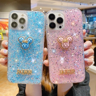 เคสโทรศัพท์มือถือ ลายหนู 3D วิบวับ แฟชั่น สําหรับ Vivo V23e S10E V23 S12 X60 S1 V20 Pro SE V21 V21e V20 V15