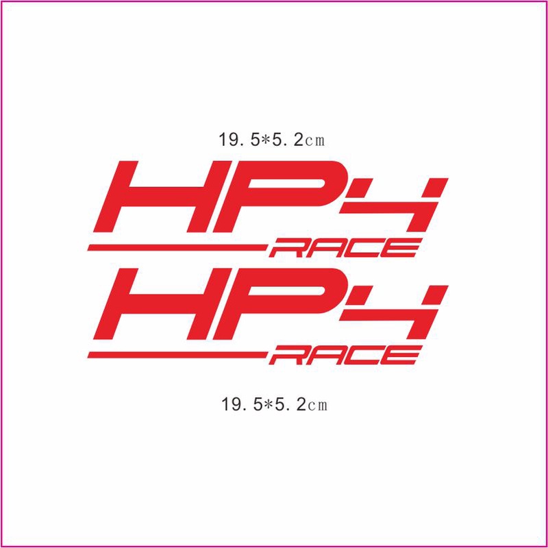 สติกเกอร์สะท้อนแสง โฮโลแกรม HP4 RACE RK DID Pirellr GoPro สําหรับติดตกแต่งรถจักรยานยนต์ ราคา ถูกที่สุด ดีลบีเคเค แกลเลอรีภาพที่ 9