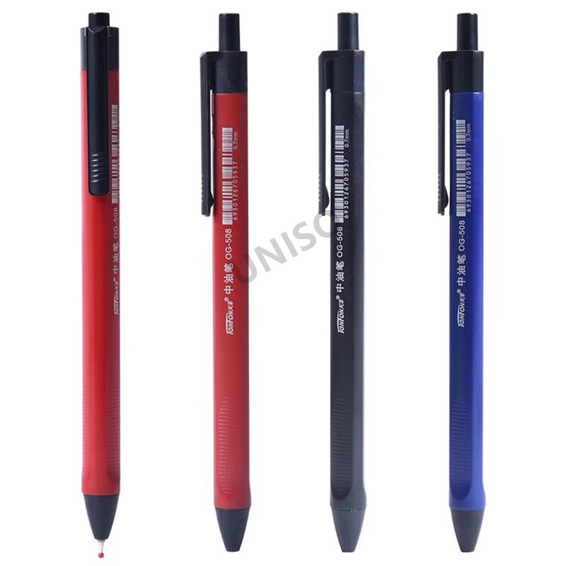 ปากกา ปากกาหมึกน้ำมัน หมึกEDU OG-508 0.7 mm.ด้ามสามเหลี่ยม จับถนัดมือ (ราคาต่อด้าม)#เครื่องเขียน #ปากกาน่ารัก#ขายส่ง
