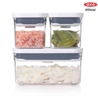 OXO กล่องถนอมอาหารเซ็ท 3 l 3 PC POP CONTAINER STARTER SET ของแท้ 100%