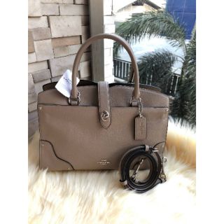 MERCER SATCHEL 30 (COACH F37575)
SILVER/STONE ของแท้ 💯%