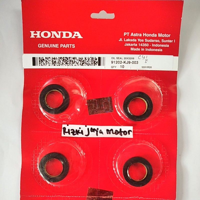 ซิลซีลเป็น pully cvt beat vario fi vario 125/150 91202-KJ9-003 original AM