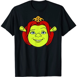 เสื้อยืดวินเทจเสื้อยืด พิมพ์ลาย Shrek Fiona Big Face พรีเมี่ยม แฟชั่นสําหรับเด็กผู้ชาย และผู้หญิง อายุ 1-12 ปีS-4XL