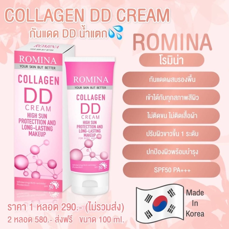 กันแดดDDคอลลาเจนโรมิน่า