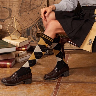 KYOUKO Harry Potter uniform socks jk uniform middle tube ถุงเท้าข้อกลาง ถุงเท้าแฮร์รี่ พอตเตอร์