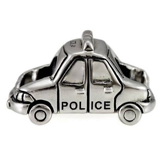 OHM Beads รุ่น Police Car - Silver 925 Charm เครื่องประดับ บีด เงิน เแก้ว จี้ สร้อย กำไล OHMThailand