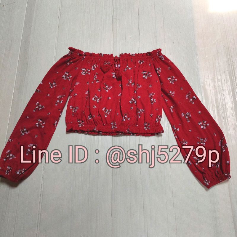 crop top h & m ของแท้