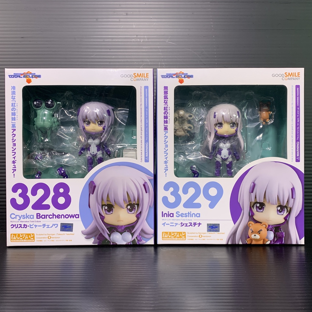 Nendoroid 328-329 Cryska Barchenowa & Inia Sestina (MUV-LUV Alternative: Total Eclipse)