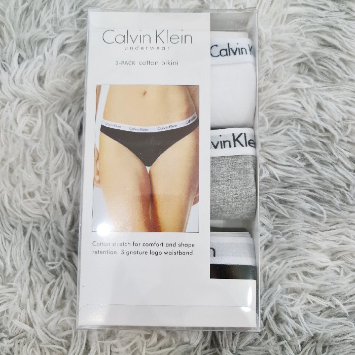 สินค้าพร้อมส่ง กางเกงชั้นใน Calvin Klein CK มือหนึ่ง ของแท้ จาก Costco ประเทศ Canada