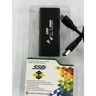 Mini external usb 3.0 (ตัวยาว)รองรับ SSD แบบ ตัวยาว M.2 SSD Hard Disk Drive Case USB 3.0 HDD Enclosure Box