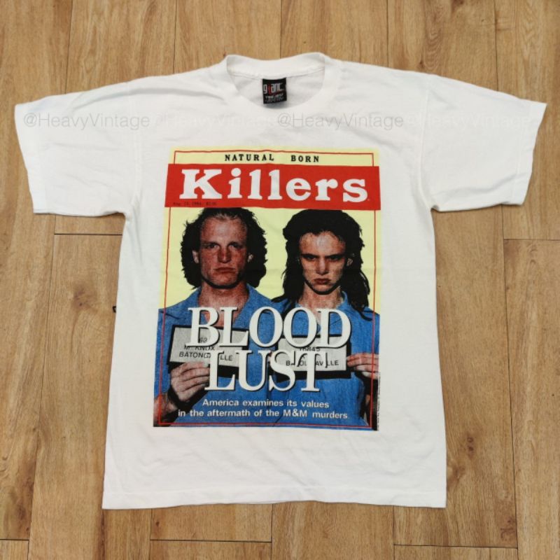 NATURAL BORN KILLERS MOVIE เสื้อหนัง เสื้อวง เสื้อทัวร์