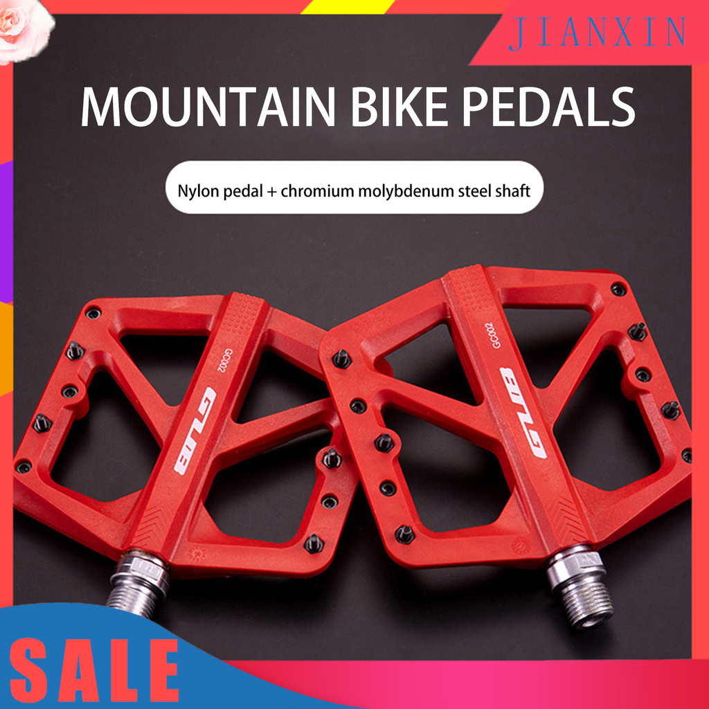 Jianxin 2 ชิ้น GUB GC002 สองด้าน Universal Anti-slip ทนต่อการสึกหรอ MTB จักรยานขี่จักรยานเหยียบแบน