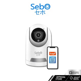 SebO MARU Gen 2 กล้องวงจรปิดไร้สาย ขนาดเล็ก SMART AI พร้อมระบบแจ้งเตือน เมื่อเจอคน และหมุนติดตามคนเท่านั้น รับประกันศูนย์ 1 ปี