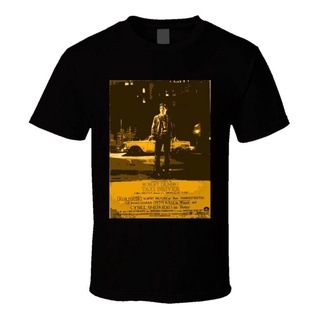 เสื้อยืดคอกลมcrew neckคนขับรถแท็กซี่ de niro 70s ภาพยนตร์ลัทธิคลาสสิกเสื้อยืดเสื้อยืดผู้ชายขนาดบวกชุดกีฬาของขวัญวันเกิดว