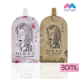 ครีมนวดผมตรง ทรีทเม้นท์บำรุงผม นิกาโอะ แฮร์ ทรีทเม้นท์ (แบบซอง) Nigao Hair Treatment 30 ml.