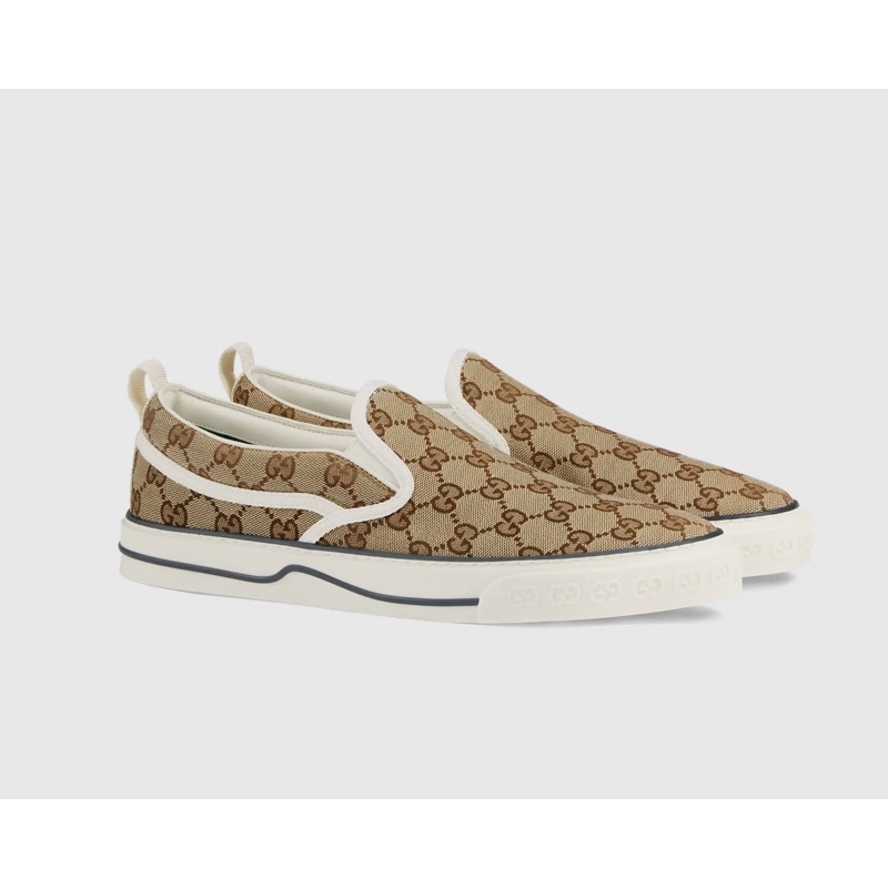 รองเท้า Gucci Tennis 1977 slip-on sneaker แท้ ช้อปไทย อุปกรณ์ครบ