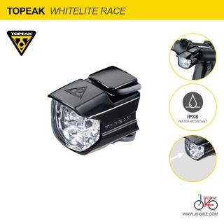 ไฟหน้าจักรยาน TOPEAK WHITELITE RACE