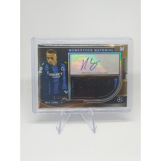 2021-22 Topps Museum UEFA Noa Lang 14/150 Momentous Material Patch  Auto Brugge