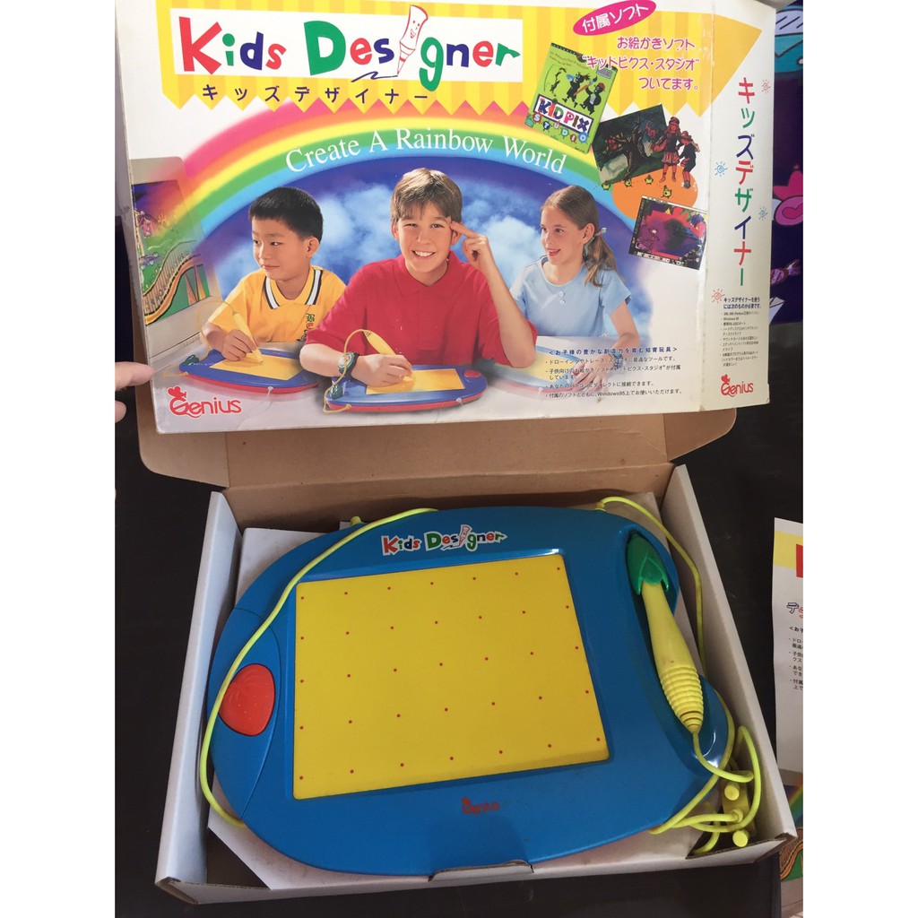 แท๊ปเลทออกแบบดีไซน์ผ่านจอคอมพิวเตอร์สำหรับเด็กGENIUS KIDS DESIGNER 5" X 8" KIDS TABLET(มือสอง)