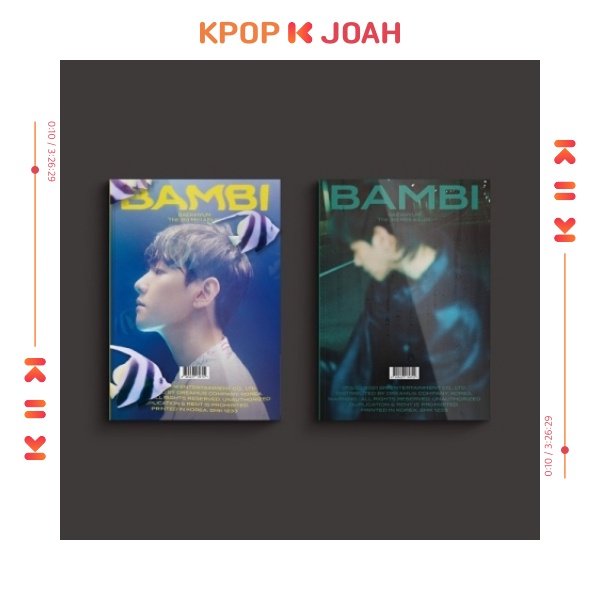 EXO BAEKHYUN - Mini 3rd Album Bambi (Photo Book Ver.)
