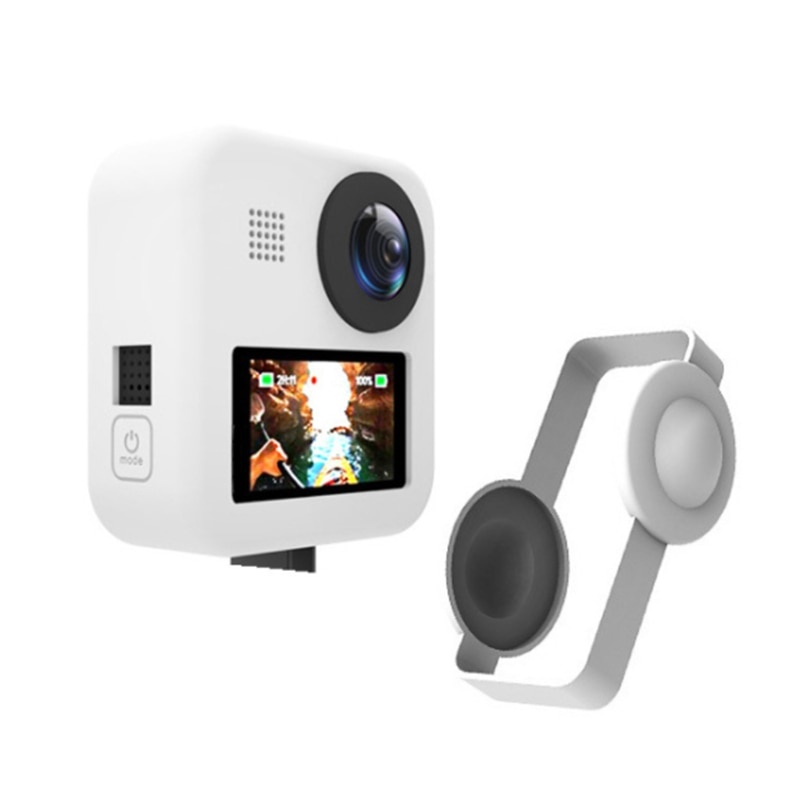 เคสซิลิโคน ป้องกันเลนส์กล้อง อุปกรณ์เสริม สําหรับ GoPro MAX Panoramic ...
