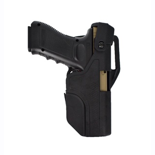 อุปกรณ์ทางทหารยุทธวิธี Glock ซองปืนกรณีล่าสัตว์ปืนซองยิงปืนลม Glock 17ขวามือเข็มขัดซอง