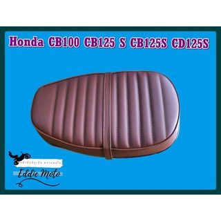 HONDA CB100 CB125 S CB125S CD125S SEAT "BROWN" HIGH QUALITY  // เบาะ เบาะรถมอเตอร์ไซค์ CB100 สีน้ำตาล สินค้าคุณภาพดี