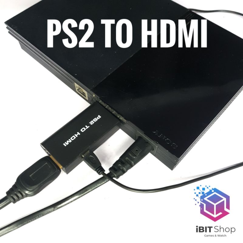 PS2 TO HDMI ตัวแปลงสัญญาณภาพ AV PS2 เป็น HDMI