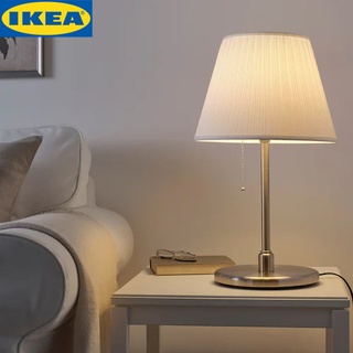 IKEA KRYSSMAST คริสส์มัสท์ โคมไฟตั้งโต๊ะ, ชุบนิกเกิล หลอดไฟแยกจำหน่าย แนะนำให้ใช้หลอด LED E27