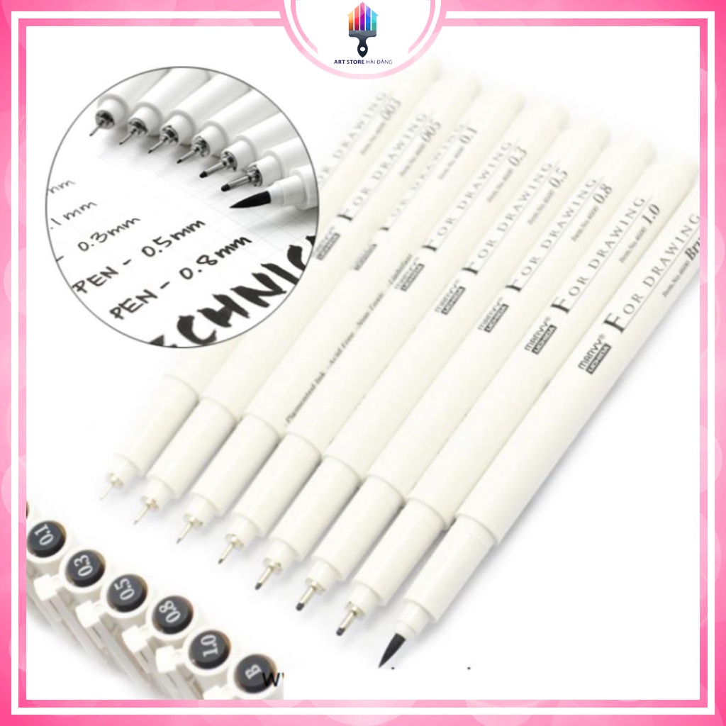 MARVY UCHIDA LINE SET 10 ชิ้น