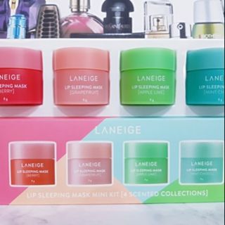 Laneige Lip Sleeping Mask Mini Kit [4 Scented Collections] 8 g. x 4