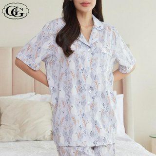 G&amp;G Nightwear รุ่น EN7P08 ชุดนอน แบบแขนสั้น + ขายาว