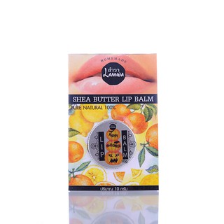 sheabutter lipbalm orange