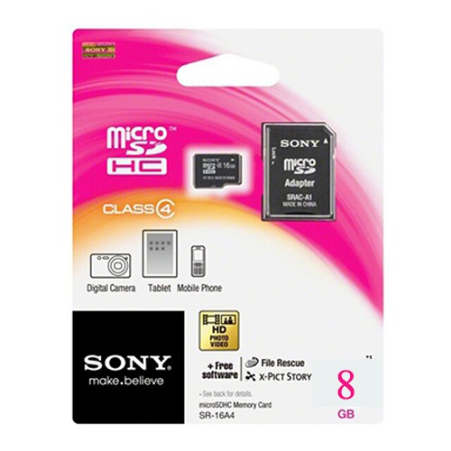 [ลดล้างสต็อค]SONY SDHC Memory Stick Class 10 โซนี่ เมมโมรี่การ์ด [ของแท้]