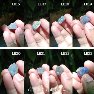 Labradorite | ลาบราโดไรต์ 🔮🧙#หินดิบ "หินพ่อมด" เล่นแสงเหลือบน้ำเงิน เหลือง 💙 หินธรรมชาติ #LB16-#LB23 หินสะสม